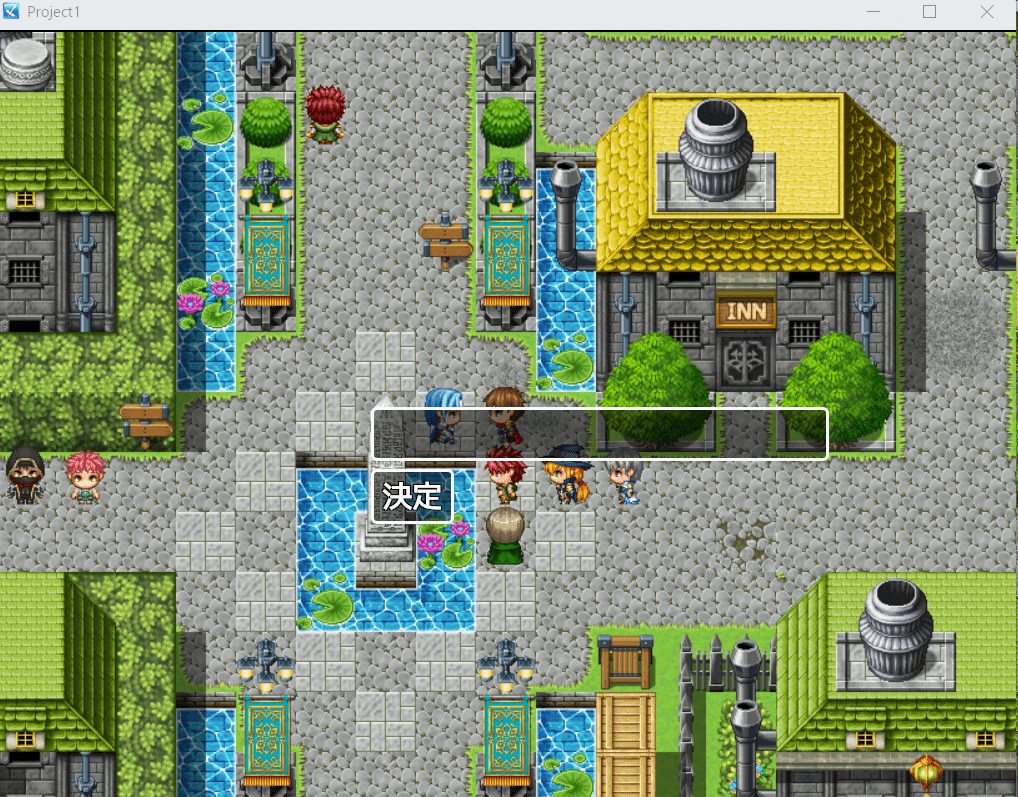 RPGツクールMZ　名前入力プラグイン